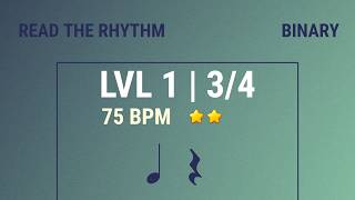 LVL 1 - 3/4 - 75 BPM