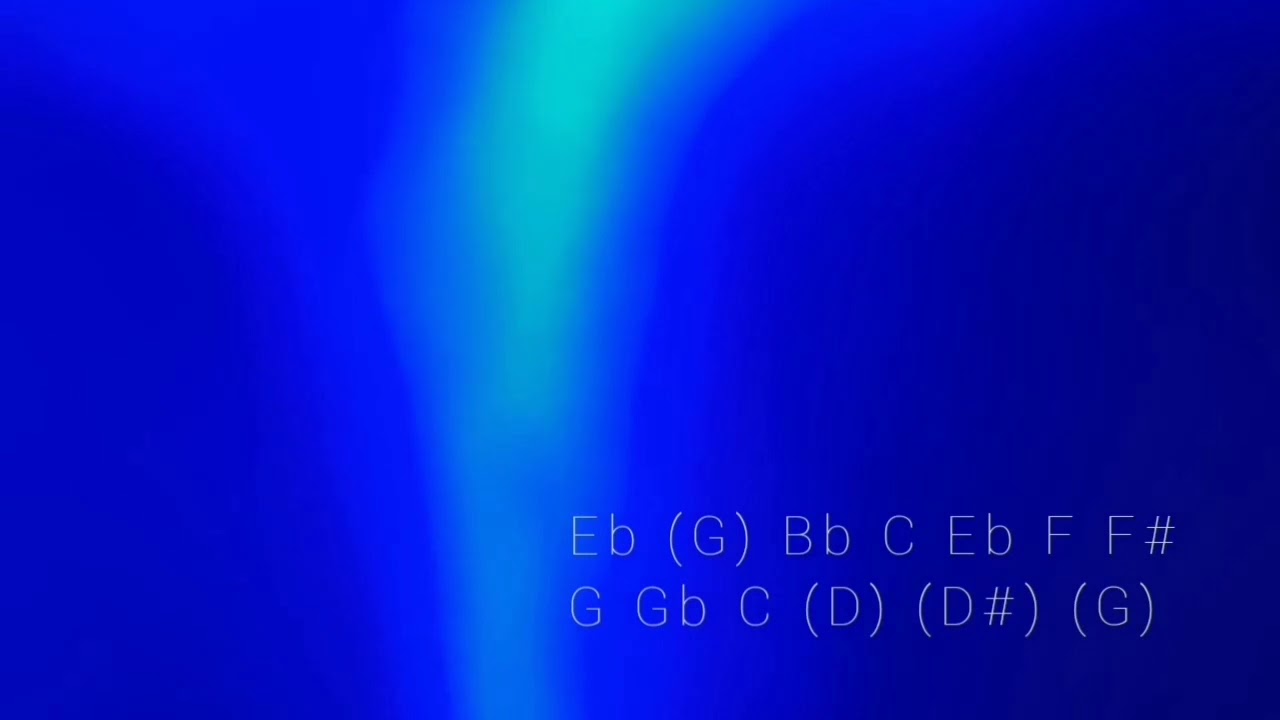 Blues Scale demo by Lorenzo Barni
