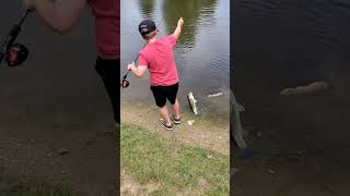 The One That Got Away! 😂 #Viral #Fishing #Omg #Funny #Fail #Funnyshorts #Shorts #Explore #Fyp #Asmr