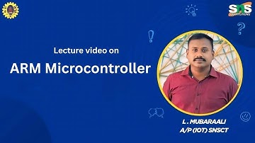 ARM Microcontroller | Embedded IoT | SNS Institutions