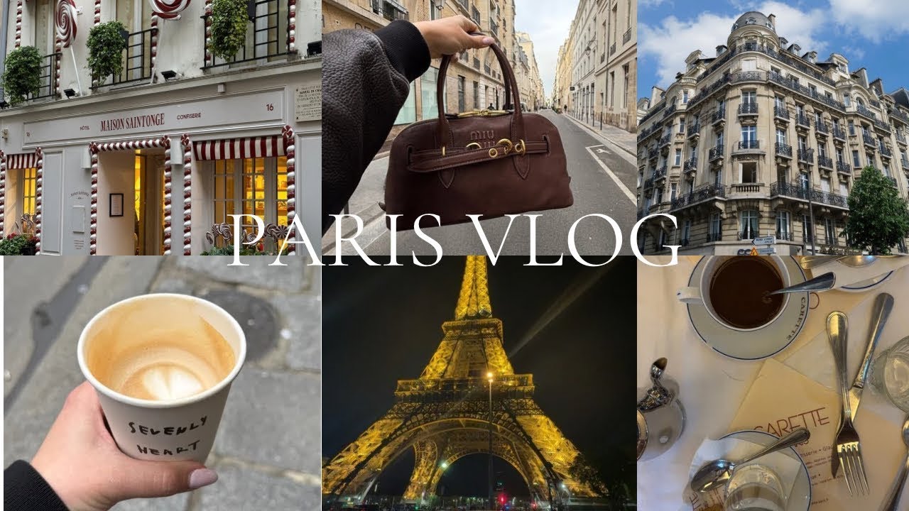 2025 PARIS VLOG: 🇫🇷 best coffee shops, where to eat, where to shop & stay & things to do