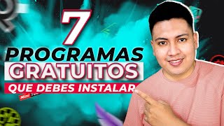 7 PROGRAMAS que todo DISEÑADOR GRÁFICO debería INSTALAR en su PC! *todos son gratis* 😱 by RicardoRic 19,518 views 2 years ago 8 minutes, 23 seconds