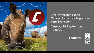 Live-föreläsning med Tom Svensson