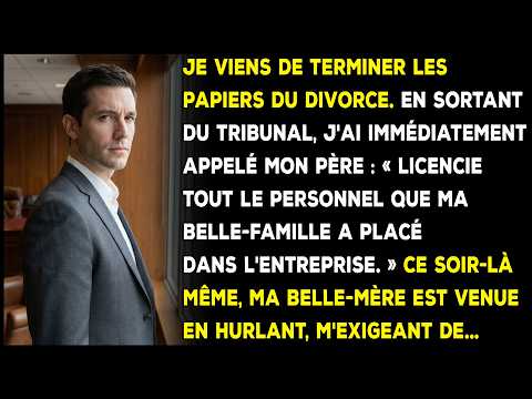 Mes parents m'ont renié à cause de secrets d'entreprise, puis tout a changé quand ils ont vu.