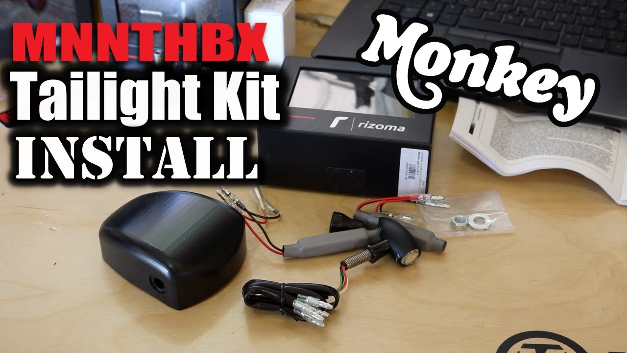 2019 Honda Monkey MNNTHBX Tailight Install
