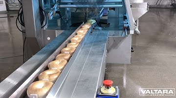 Sleek Wrapper F65 Bagel Flow Wrapping Machine