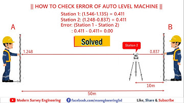 How to check level machine Error