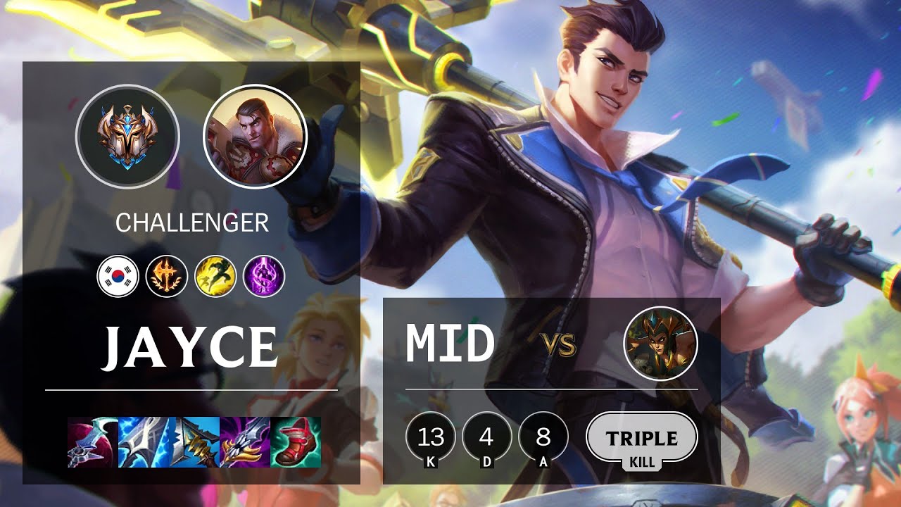 Jayce Mid vs Cassiopeia - KR Challenger Patch 11.15