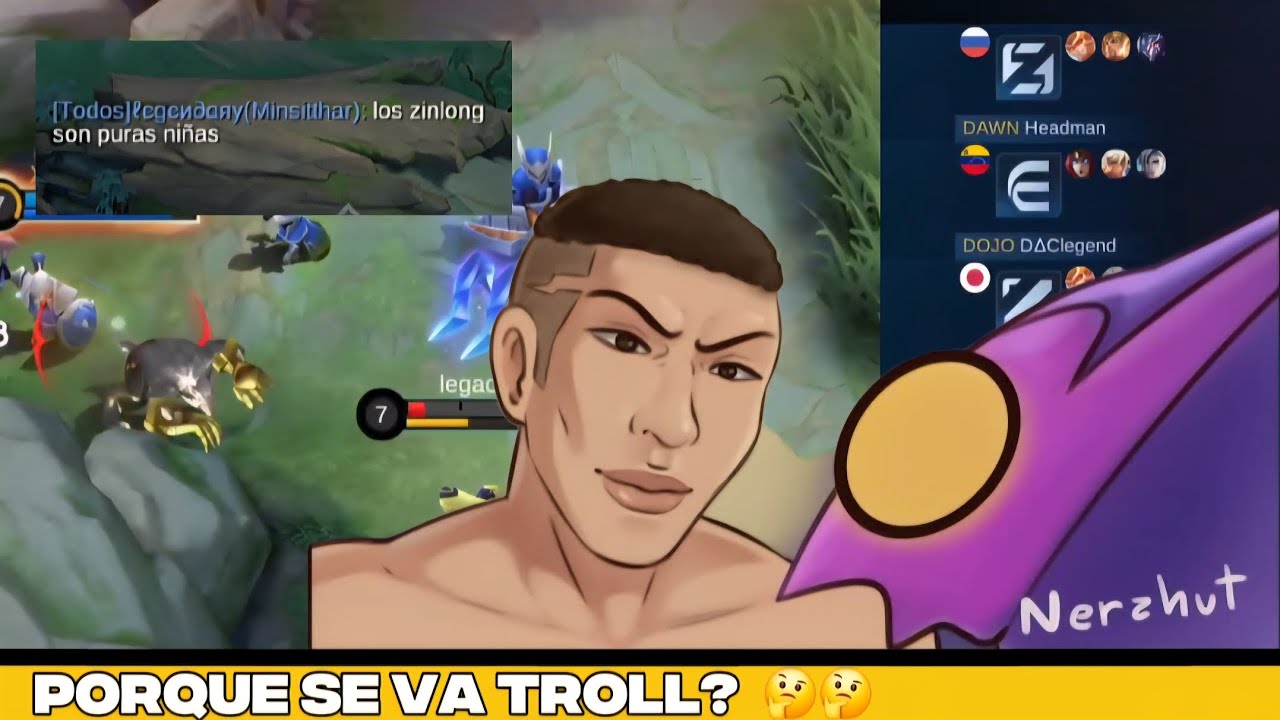 NOS EMPAREJO CON UN TROLL EN CLASIFICATORIA || MOBILE LEGENDS