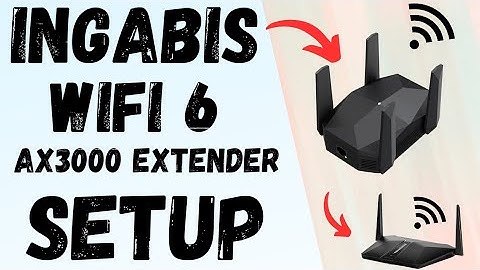 Setup Ingabis Ax3000 WiFi 6 New Range Extender | Devicessetup