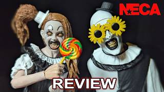 NECA Terrifier 2 Art the Clown and Little Pale Girl Ultimate Action Figure Review