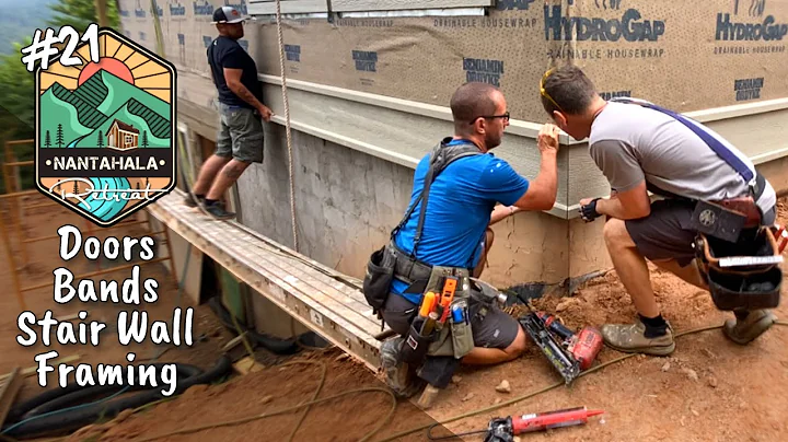 Building the Nantahala Retreat #21 | French door i...