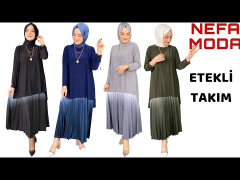 2022 Tesettür Kombinleri  - Nefa Moda Tesettür Giyim - Hijab