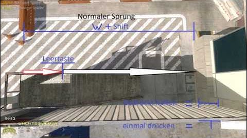 Call of Duty MW2 Strafe Jump tutorial