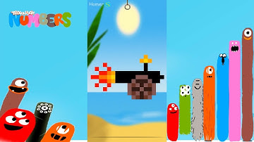 Fun Pirates Part 1 Puzzles - DragonBox: Numbers (iPad, iPhone, Android).