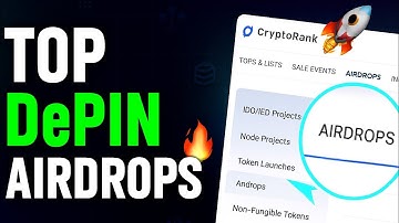 Hoe vind je DePIN & Node Airdrops op CryptoRank.io? | Stapsgewijze handleiding voor 2025