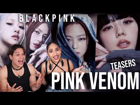 Holy Sh%T! Waleska x Efra React To Blackpink - Pink Venom Teasers