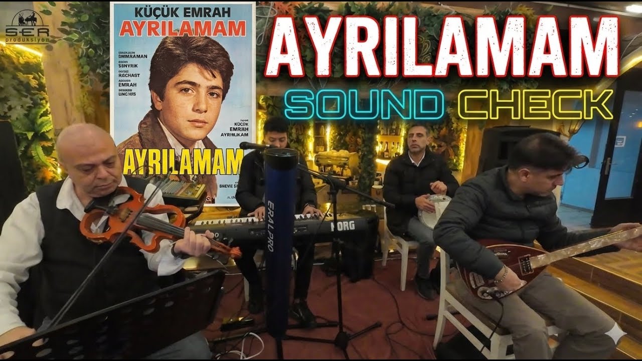 ‘ Ayrılamam ‘ - Sound Check