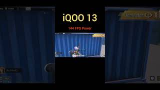 iQOO 13 💀 144 fps bgmi 🔥 No lag #iqoo13 @iQOOIndia  #bgmi