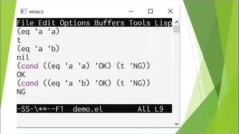 Demonstration movie of Emacs Lisp programming in GNU Emacs lisp-interaction-mode
