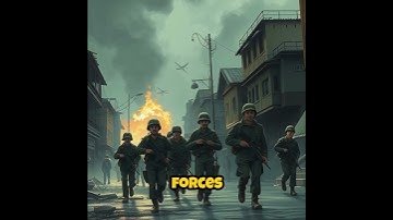 Devastating Tet Offensive 1968 Vietnam War. An overview. AI Depiction.