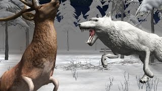 Wolf Attack Sim 3D - Android Gameplay HD screenshot 5