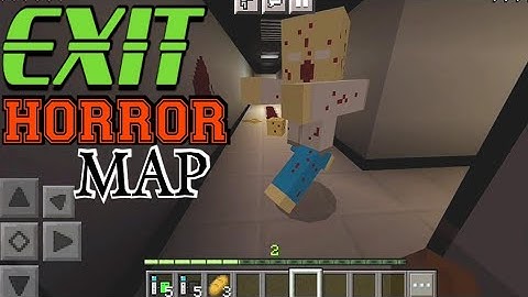 Minecraft PE : Exit Horror Map Walkthrough Gameplay  #3