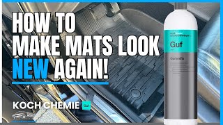 How To Make Your Mats Look Brand New Again with No Slip | Koch Chemie GummiFix