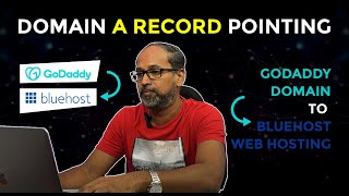 How to point a domain A record to Bluehost hosting