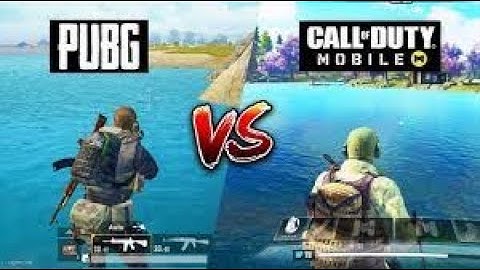 COD:M vs PUBG Mobile Graphical details comparison