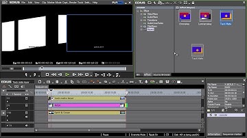 Grass Valley EDIUS Pro 7 - Track Matte Keyer
