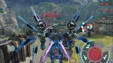 Random Team vs Top clan Bad - Pursuer Spear mk3 #warrobots #shooter #warzonerobots