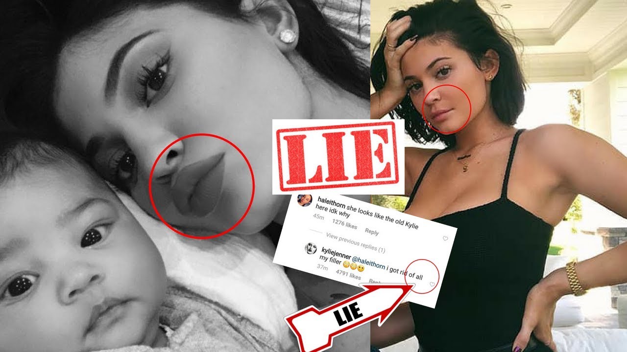 Kylie Jenner Says No to Lip Filler on Instagramand Yes to a Bold New Look