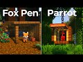 3 simple pet houses in minecraft 2