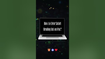 How to Clear Safari Reading List on a Mac?