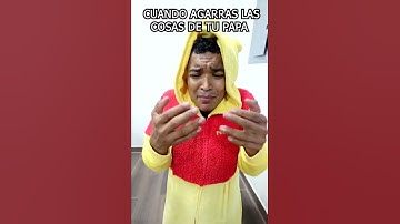 CUANDO AGARRABAS COSAS DE TU PAPA #shorts