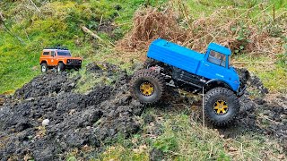 Rolling with the Tamiya CR-01 Unimog 👀👀👀