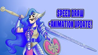 She-Ra OC Speed Draw (and animation update)