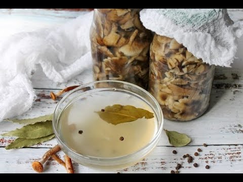 Рассол для опят. Простой вкусный рецепт