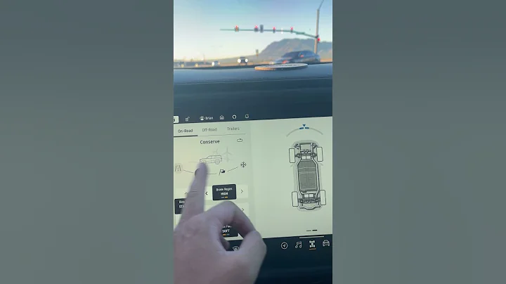 Rivian Drive Mode adjustments with the new Software Update