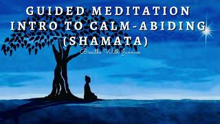 Guided Meditation- Intro to CALM-AIBIDING Meditation (Shamatha)
