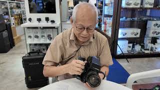 Bronica Sqa Medium Format Slr