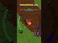 ¡Measuring Lag contagioso en #Tibia! 🕹️⚡ #Shorts #ShortsVideo