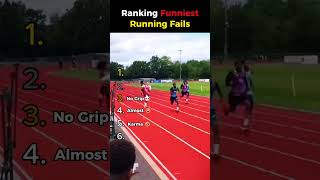 Ranking Funniest Running Fails 😂 #running #fails #funny #ranking #athletics