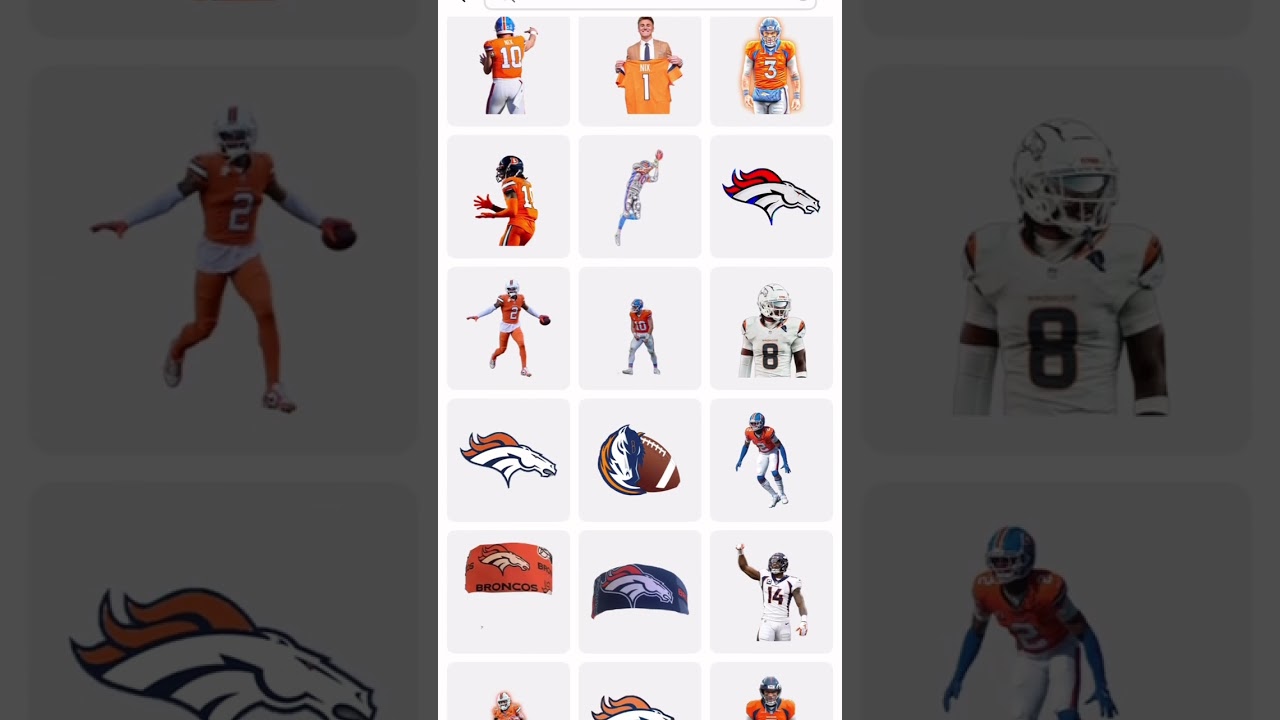 How I made this bronco sports graphic