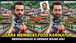 Cara Membuat Karikatur Pake Foto Sendiri Dengan Ai