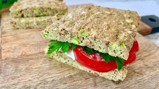 Вкусный домашний хлеб для сэндвичей | Без муки и глютена
