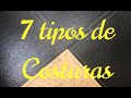 DIY 7 TIPOS DE COSTURAS PARA ESTOFADOS.