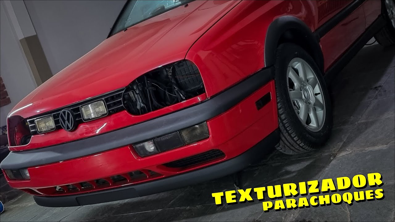 TEXTURIZANDO PARACHOQUES GOLF MK3 - ATUALIZANDO SPOILER DIANTEIRO!!!