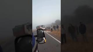 Impresionante accidente en la ruta 16 a la altura del paraje El Ceibalito